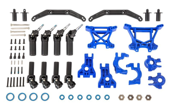 TRX9080X Extreme Heavy Duty-Kit 4x4 Blau